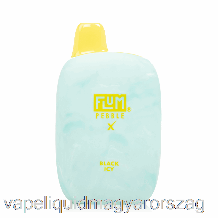 Flum Pebble X 6000 Eldobható Fekete Jeges Vape Toll